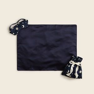 J CREW SLEEP 3 PIECE GIFT SET WINTER SKY NAVY NWT